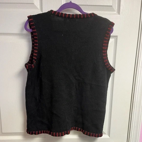 Holiday Editions Festive Holiday Woman’s Vest - Picture 5 of 5